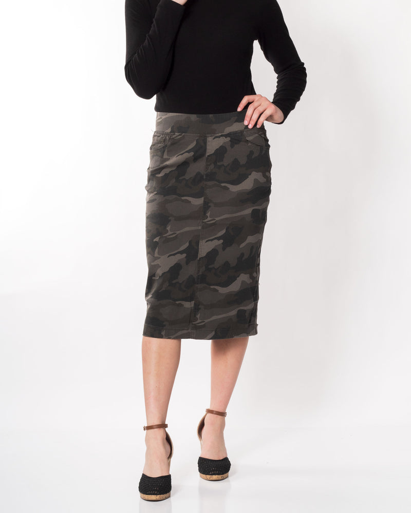 Hudson Womens Denim Camouflage Mini Skirt - Walmart.com
